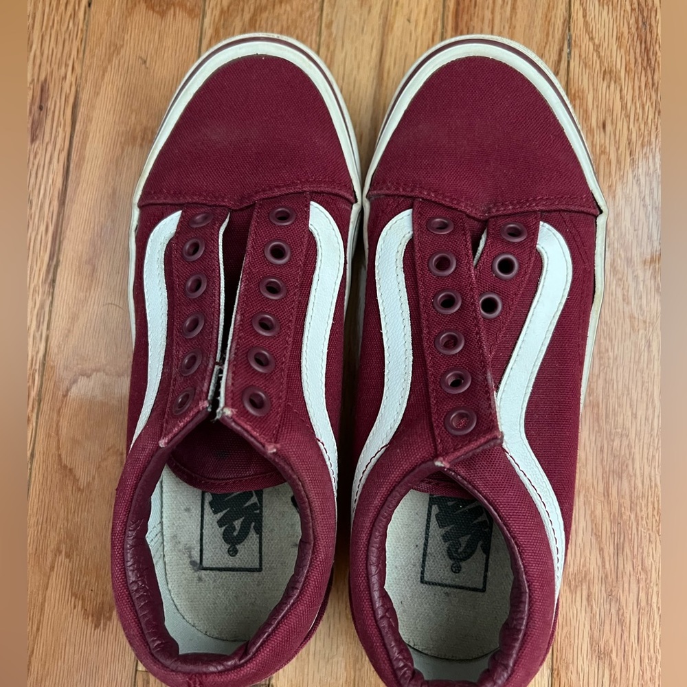Maroon Old Skool Vans